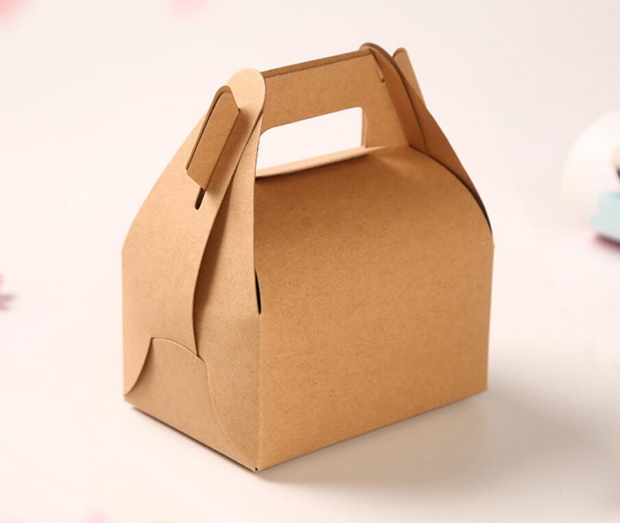 Custom Logo Recyclable Paper Birthday Cake Box CMYK Color Printing
