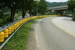 10 Years Lifetime HDG Highway Roller Barrier for Highway Construction