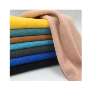Quality Winter Coat Lining Fabric 150d*144f Medium Weight Anti Pilling Micro Fleece Fabric wholesale