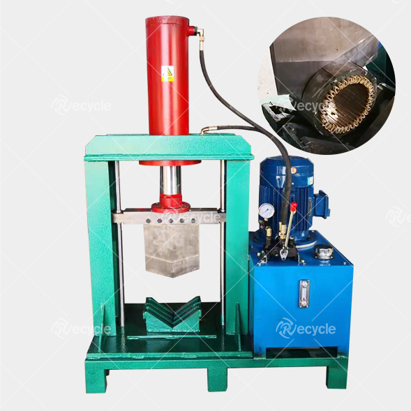 Electric Motor Wrecker Scrap Copper Motor Stator Recycling Machine for Professional