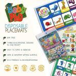 Disposable Stick-on Placemats Baby Placemat for Restaurant