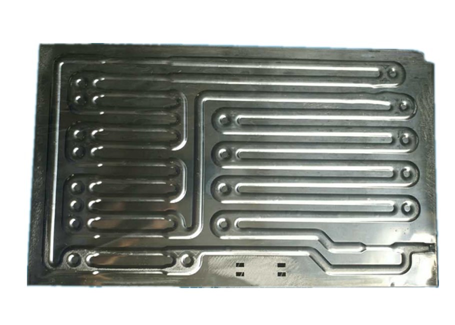 1000 Series Liquid Cooling Plate Extruded Aluminum Profiles For Energy Electric Vehicle Battery