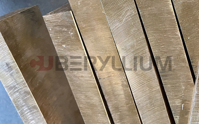 Berylco 25 Material Beryllium Copper Plates 12x41x1000mm Formats