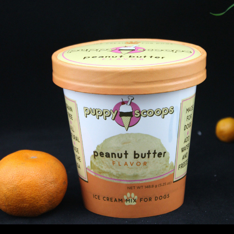 OEM ODM Custom Printed Ice Cream Containers 8OZ With Lid