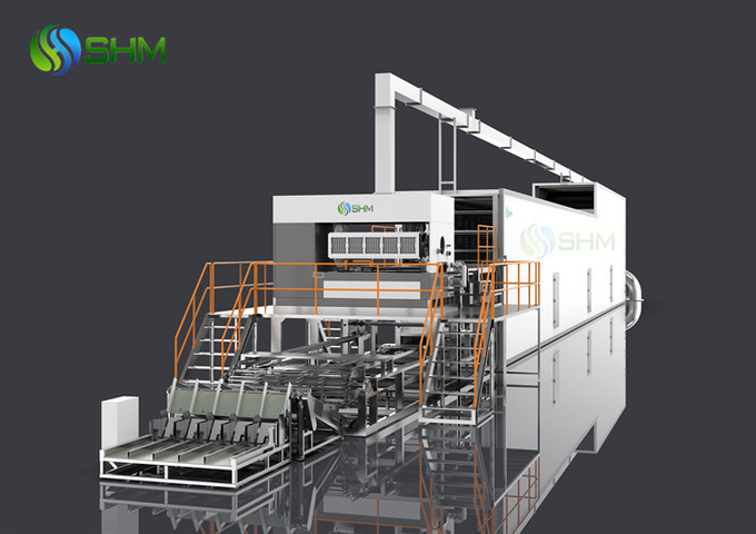 Automatic Fruit Apple Tray Production Line Paper Pulp Molding Machine