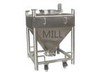 400L Stainless Steel Vacuum Conveyor For Powder Tote IBC Tank Container