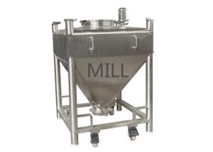 Quality More Materials Stainless Steel Bin Carries With Dry Powder / Crusher And Mixer wholesale