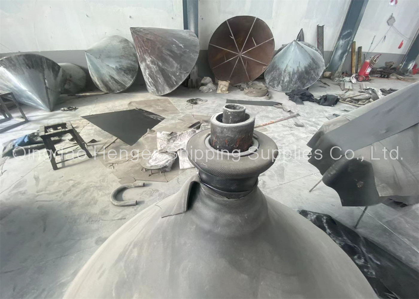 DNV Certificate 1.8x12m Pneumatic Marine Rubber Airbags For Ship Launching