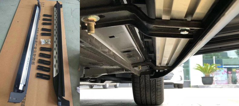 Hyundai Encino Kona 2018 Auto Side Step Bars Vogue / Sport Style Factories