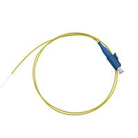 Quality ISO9001 LC / UPC Fiber Optic Pigtail Wire With LSZH / PVC Yellow Color wholesale