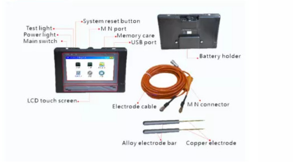 PQWT KD50 Underground Cave Detector 50M Depth Geophysical Exploration Equipment