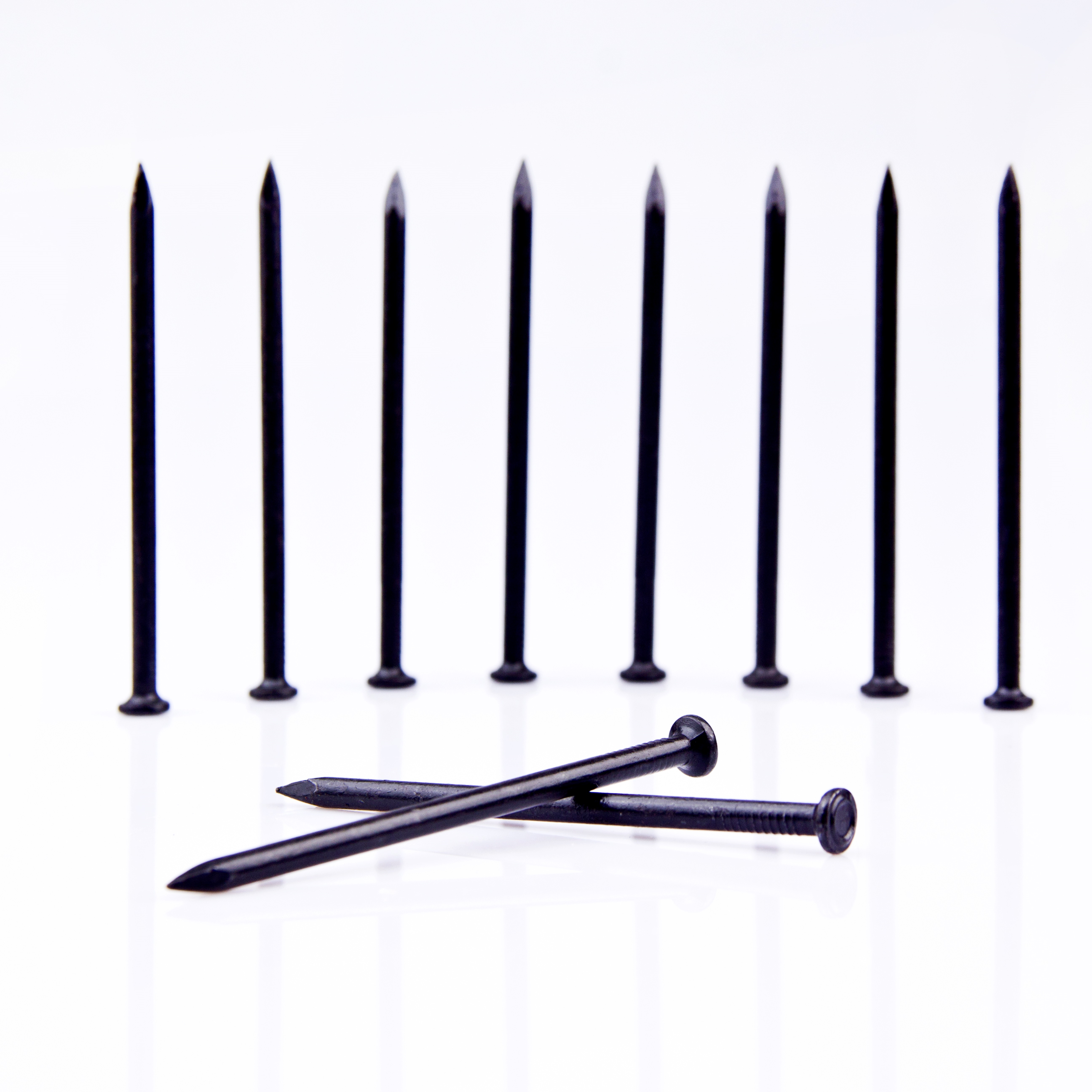 Boiled Metal Black Concrete Nails Masonry Mushroom Head Nails
