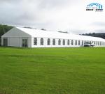200 People Huge Outdoor Wedding Tent Fire Retardant Roof Pitch 18 Degree