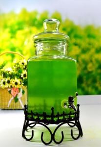 Quality Clear glass juice / beverage dispensers wholesale
