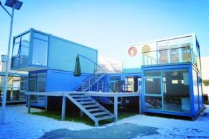 Quality Neoteric Steel Container Houses Sturdy Durable Customizable Color With Bathroom wholesale