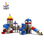 OEM Public Places Kids Playground Slide Anti Fade For Garden