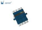 Quad LC Type Fiber Optic Connectors Good Repeatability High Wearable For CATV