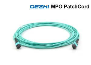 Quality 12 Fibers MPO Fiber Optic Cable Patch Cord 10 Gigabit OM3 Jump cord Cables wholesale