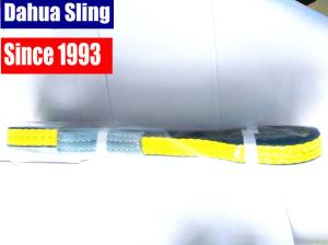 Quality 1 inch WLL 3200 LBS Duplex Polyester Lifting Slings Eye to Eye wholesale