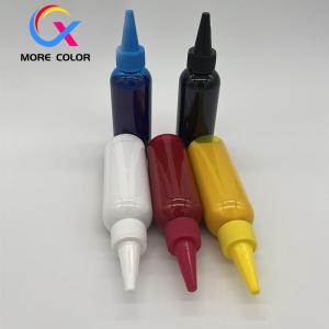 Quality Vivid Color Textile Ink For DTG Printer Cyan Magenta Yellow Color wholesale