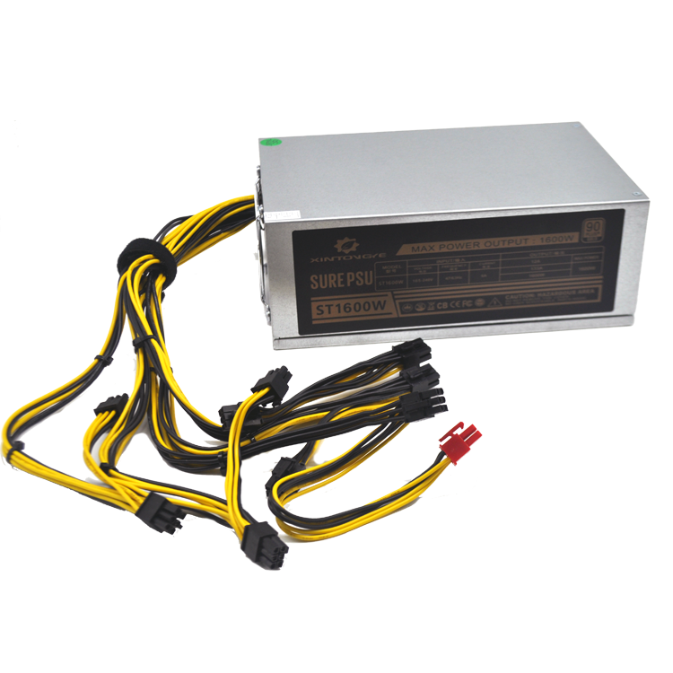 Hot selling New Switching Power Supply 1600 Watt A6 S7 S9 Case PC power supply
