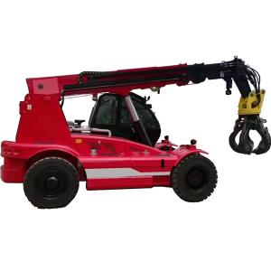 Quality 10ton Telescopic Crane Loader Mini Front Wheel Drive Low Noise wholesale