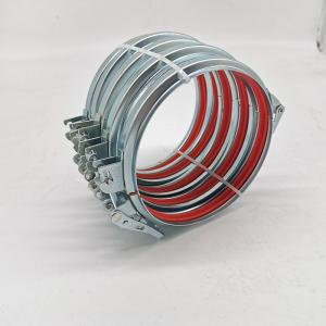 Quality Round Stainless Steel Duct Clamps For Welding Connection wholesale