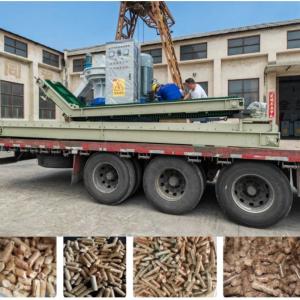 Quality CE Biomass Pellet Production Line Big Wood Log Biomass Pellet Mill Machine wholesale