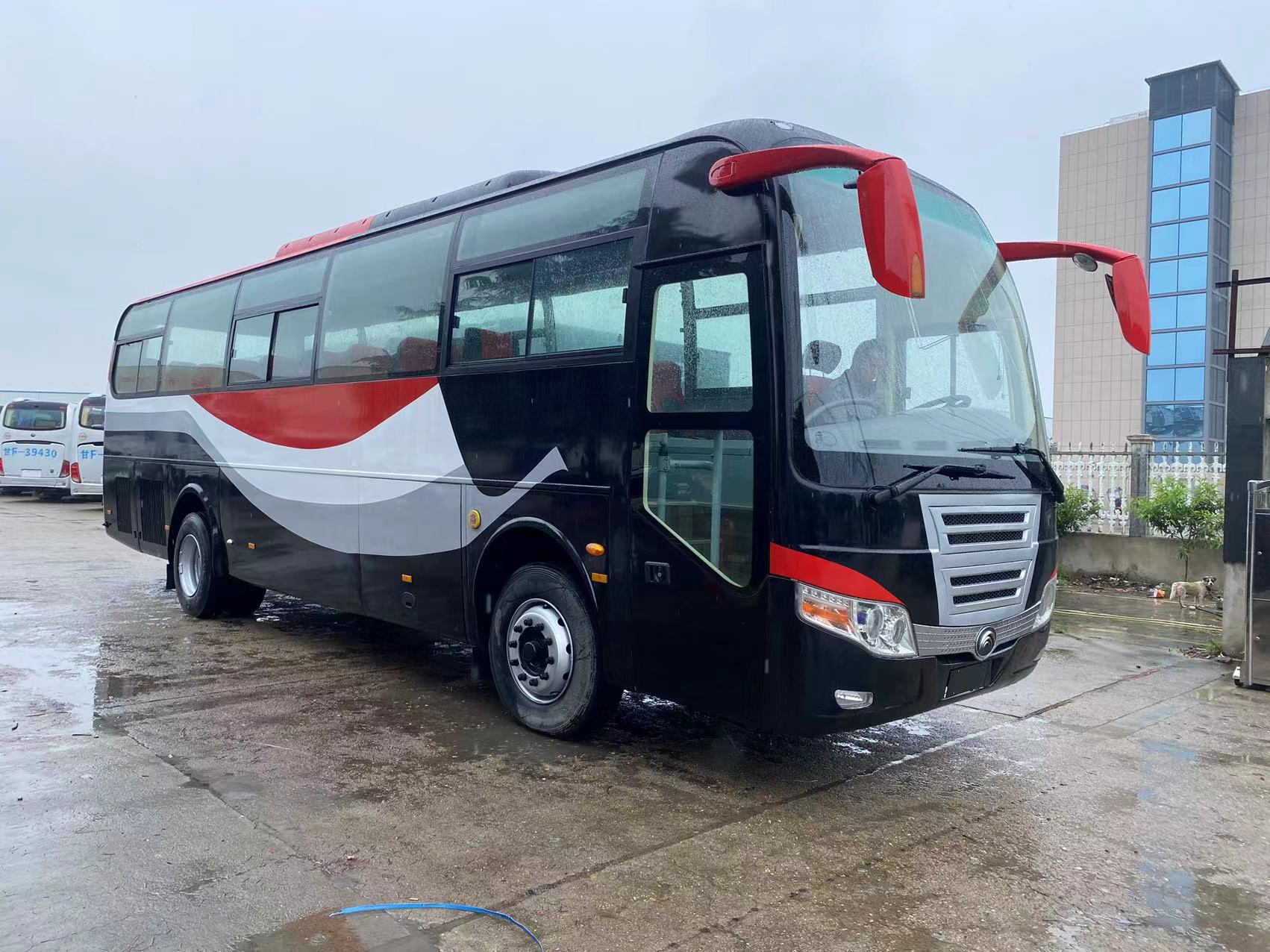 Used 12 Meter Diesel Coach Bus with Front Engine and Air Conditioner in Hot Promotion