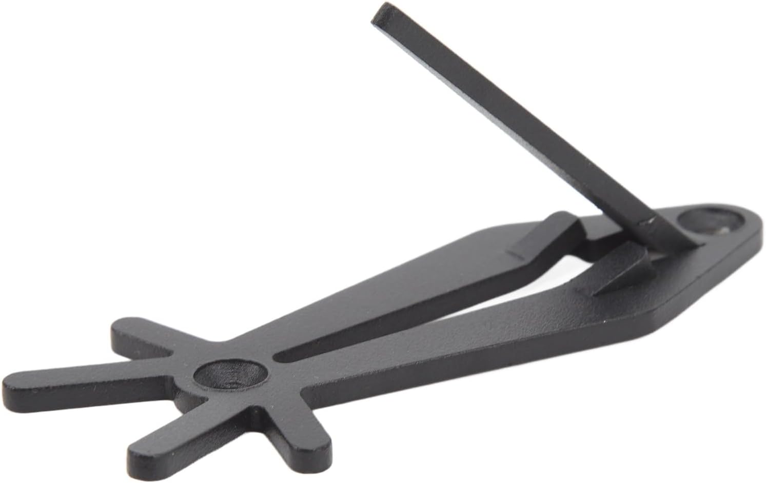Easy to Install European Mount Skull Hanger for Indoor and Outdoor Display Black Finish