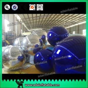 Quality Giant Glossy PVC Advertising Air Balloons , Customized Mirror Balloons wholesale