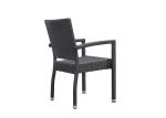 Restaurant Table Chairs Set PE Rattan Outdoor Furniture