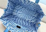 Lady Blue 3D Effect Shopping Psychedelic Tote Bag Capsule Series