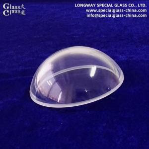 Quality High-Pressure Silica Glass Optical Dome Lens for Submersible Camera Housings wholesale