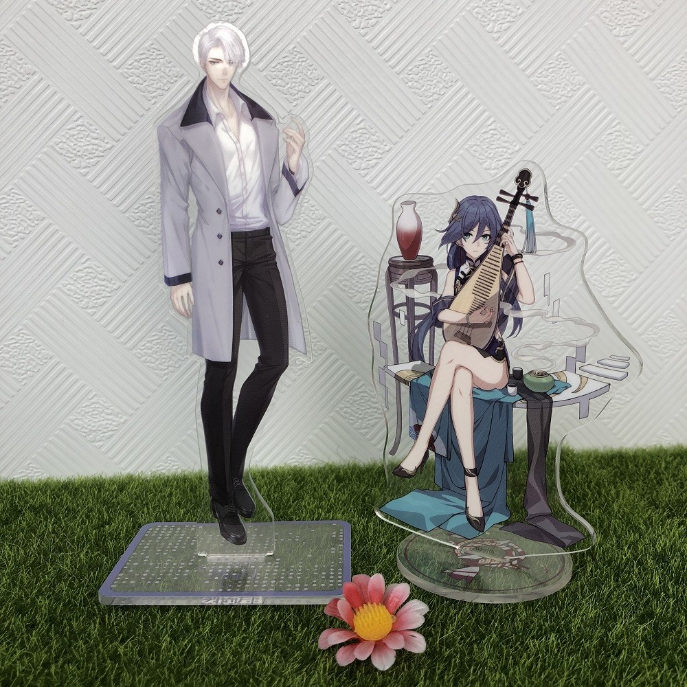 Offset Printing Anime Acrylic Standee Clear Printed Character Stand