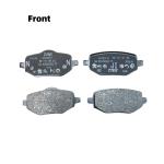 Automotive Brake Pads YL01520980 YL01599480 Peugeot 2008 Citroen Spare Parts