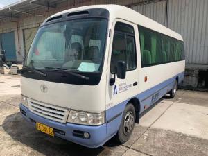 Quality 4.0L 100kw Toyota Coaster Passenger Bus 23 Seater Diesel 4.0 Euro 3 wholesale