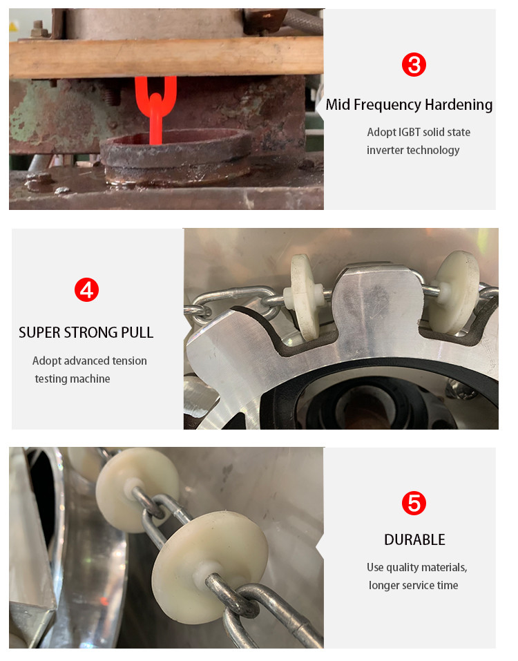 CE Livestock Feeding Equipment Carbon Steel Chain Disc Conveyor