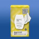 Customized Sanitary Cleaning Wipes 80pcs Lemon Fresh Scent Disinfecting Wipes