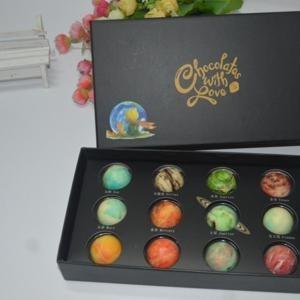 Quality High Rigidity Chocolate Packaging Box Black Shcok Resistant wholesale