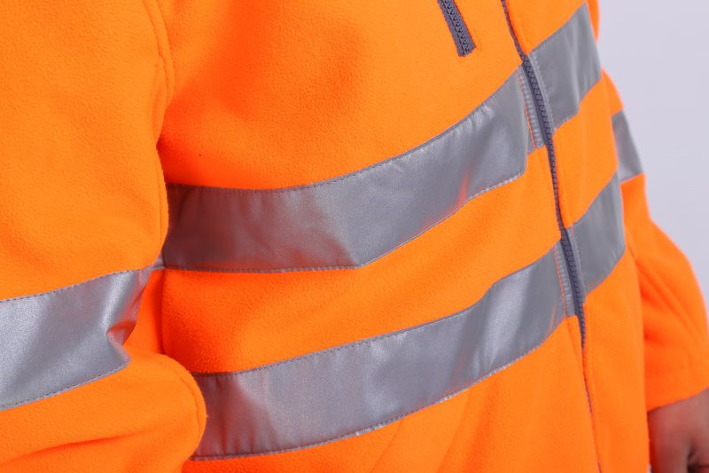 HIVIS Work Clothes OEM 360gsm Gore Tex High Visibility Rain Gear