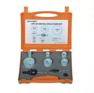 Quality 9PC Bi Matel Hole Saw Set M3 High Speed Steel Holesaw Set 19-51mm/22-64mm wholesale