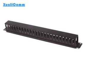 Quality Space Saving Rack Cabinet Cable Management Good Corrosion Resistance wholesale
