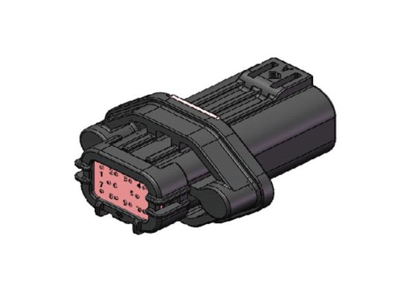 OEM Signal Transmission Electrical 10 Pin Waterproof Connector 1000VDC for