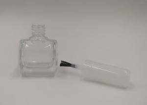 Quality Beauty Makeup Nail Polish Bottle With White Brush wholesale