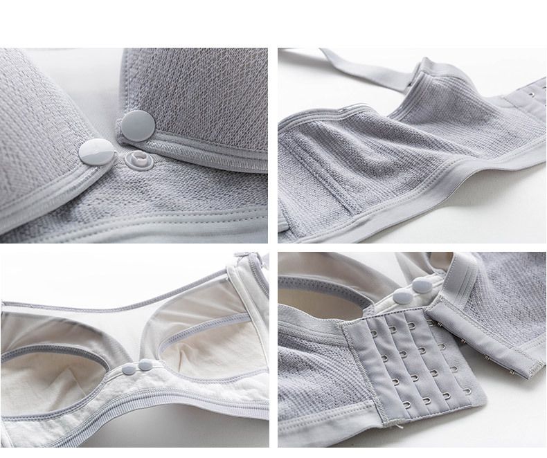 Seamless Pregnancy Nursing Bra Elastic Strap Breastfeeding Maternity Bra