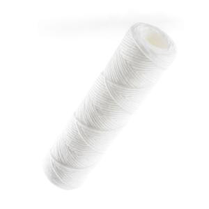Quality 20inch 40inch Stainless Steel Absorbent Cotton PP Yarn Spiral Wound Cartridge Water Filter wholesale