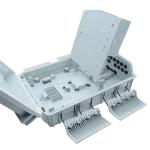 18F 16 Port Fiber Optic Splitter Box 1*16 LGX PLC Wall Mount