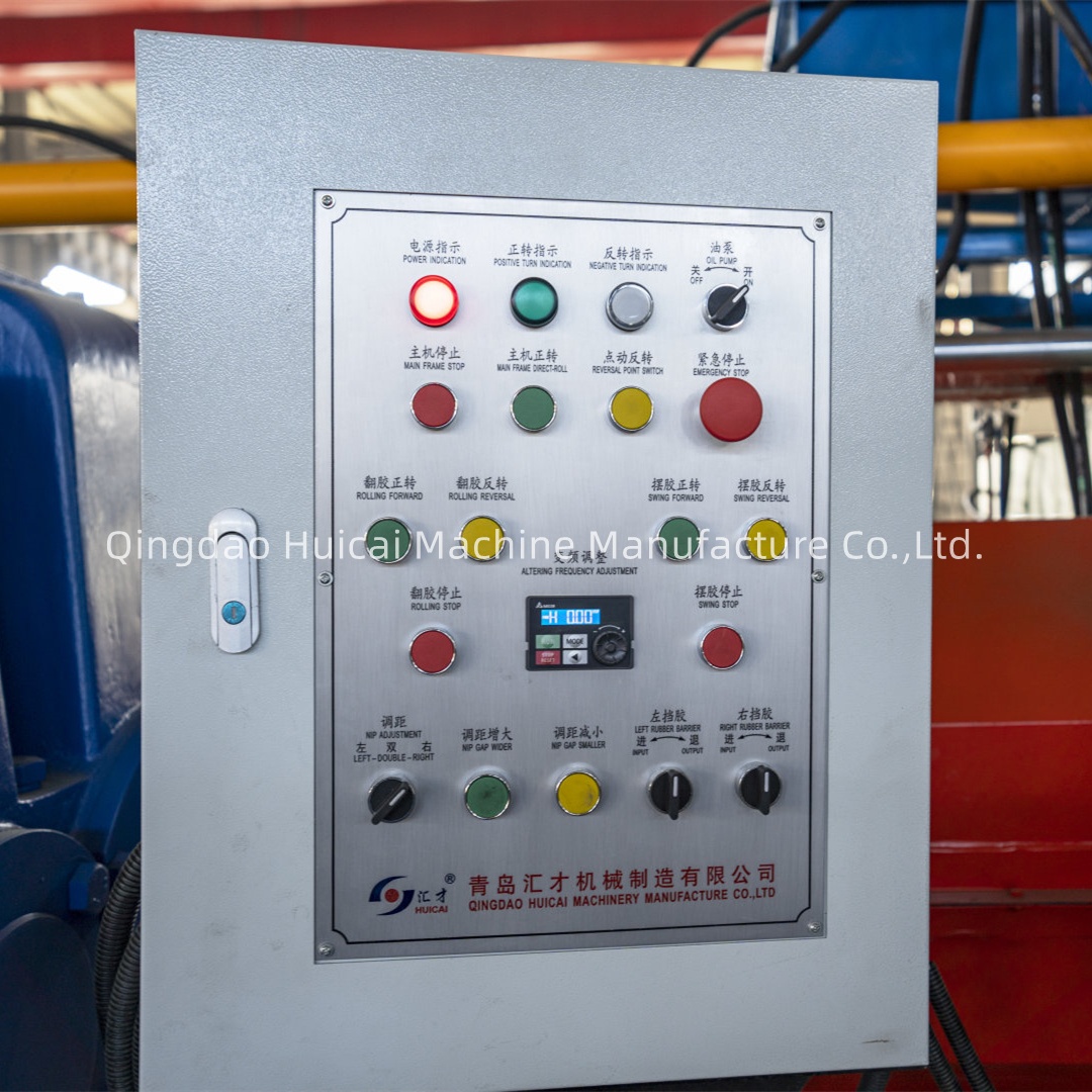 High Safety Level Rubber Mixing Mill Machine with Friction Ratio of Front Roll 1 1.27m/min
