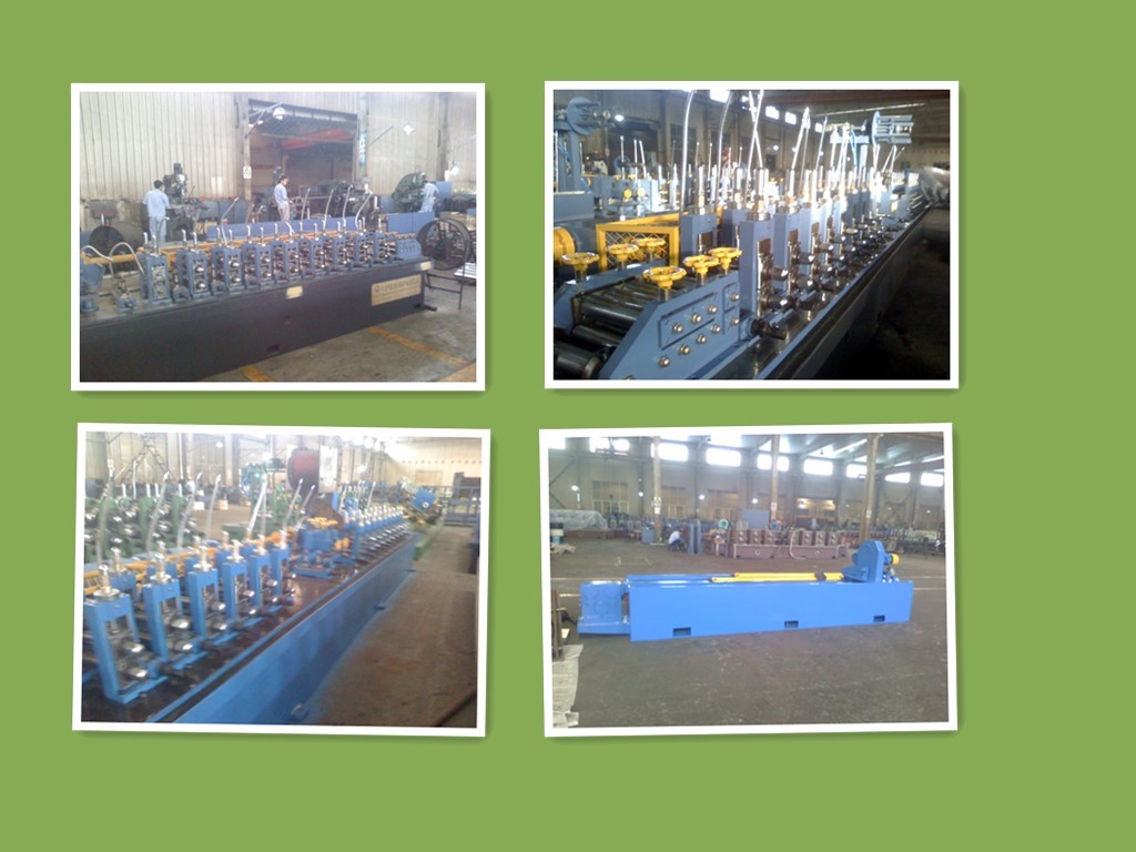 Furniture Steel Pipe Production Line High Speed 10 Mm - 25.4 Mm